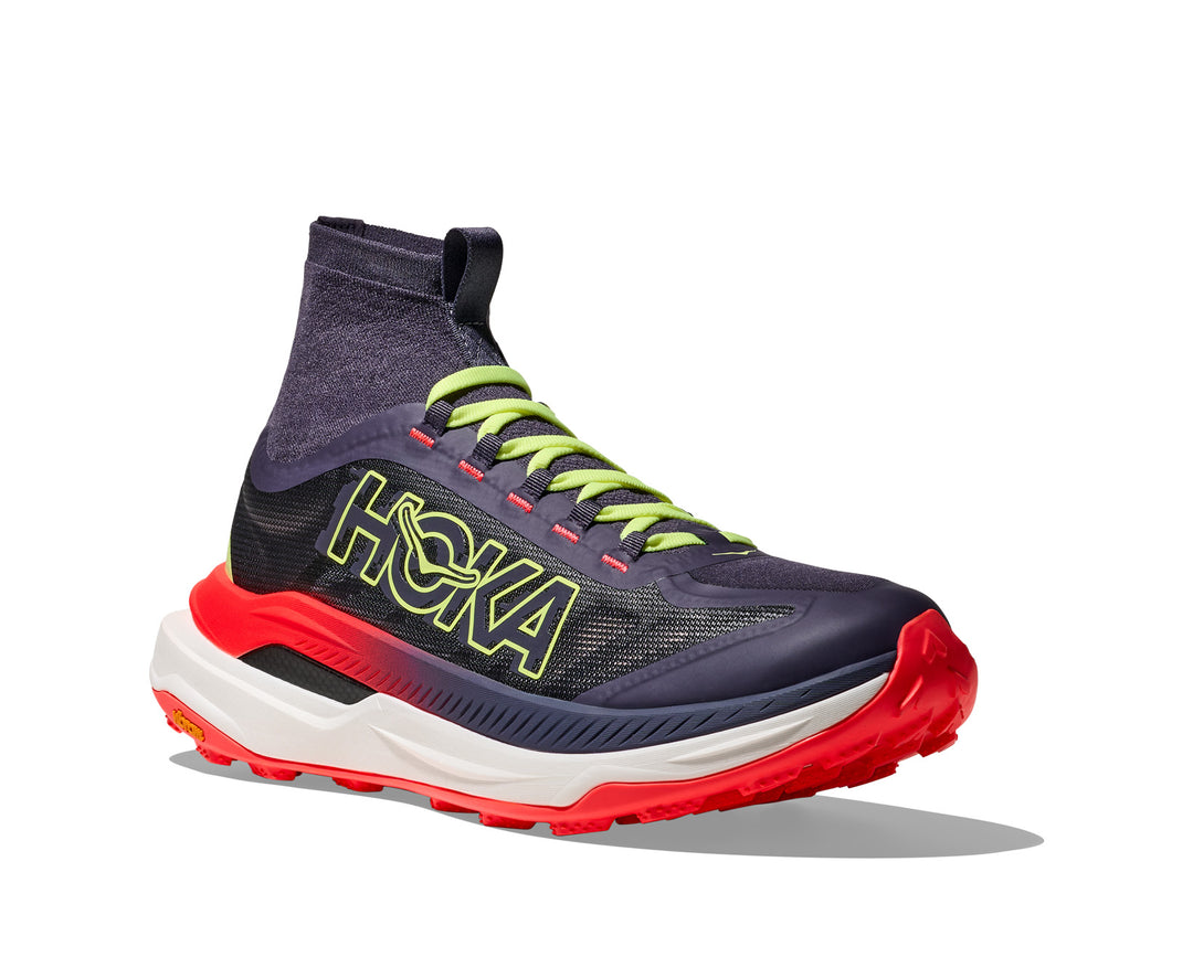 Hoka W TECTON X 3 Squid Ink / Neon Flame