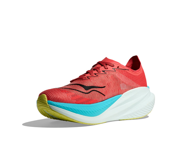 Hoka M MACH X 2 Grapefruit / Electric Coral