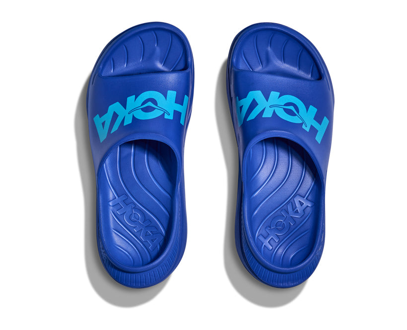 Hoka U ORA ATHLETIC SLIDE Ultramarine / Skyward Blue