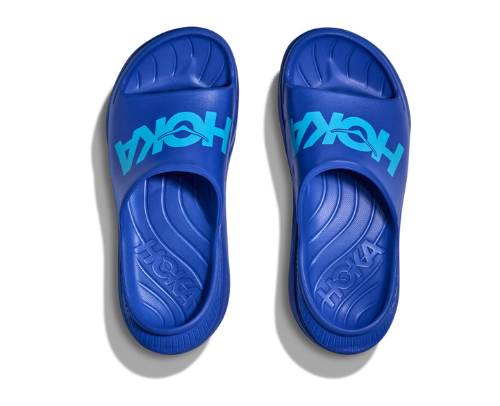 Hoka U ORA ATHLETIC SLIDE Ultramarine / Skyward Blue