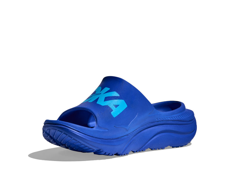 Hoka U ORA ATHLETIC SLIDE Ultramarine / Skyward Blue