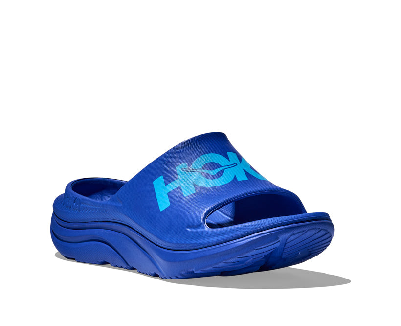 Hoka U ORA ATHLETIC SLIDE Ultramarine / Skyward Blue