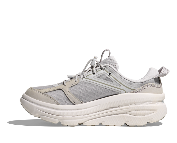 Hoka U BONDI B3 LS Cosmic Grey / White