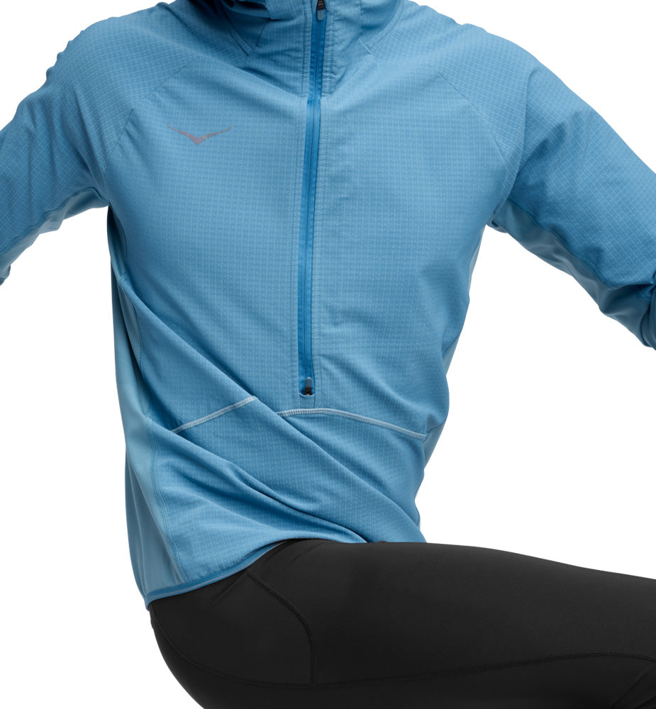Hoka M SKYGLOW HALF-ZIP Foggy Night