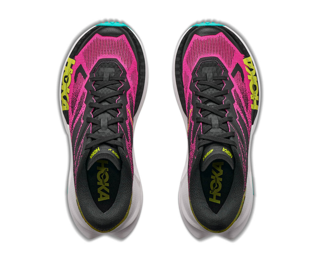 Hoka W MAFATE X Black / Neon Dragonfruit