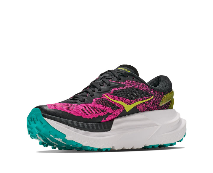 Hoka W MAFATE X Black / Neon Dragonfruit