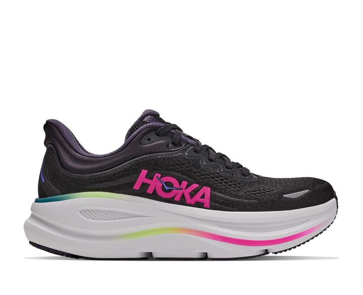 Hoka W BONDI 9 Black / Neon Dragonfruit