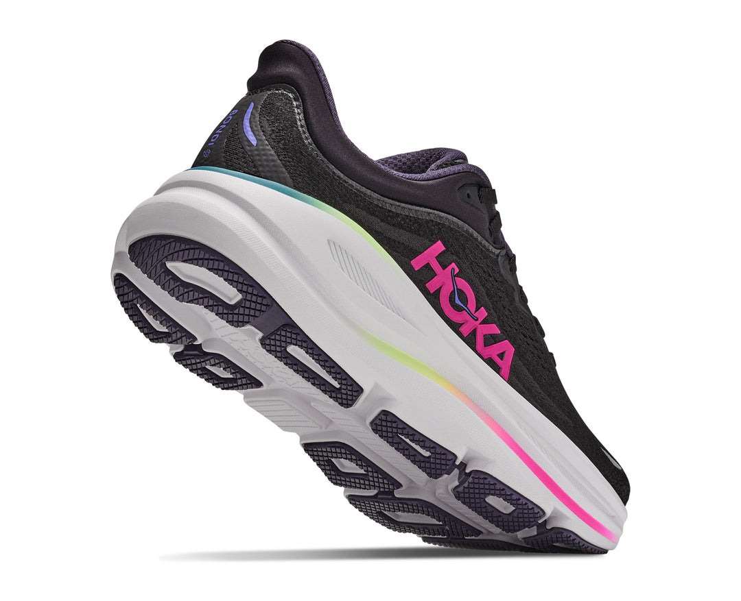 Hoka W BONDI 9 Black / Neon Dragonfruit
