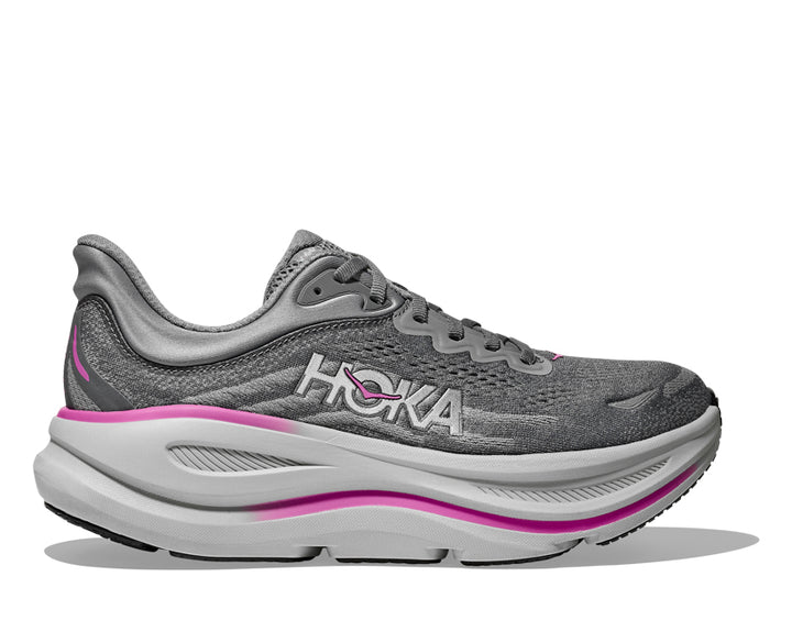 Hoka W BONDI 9 Galactic Grey / Asteroid