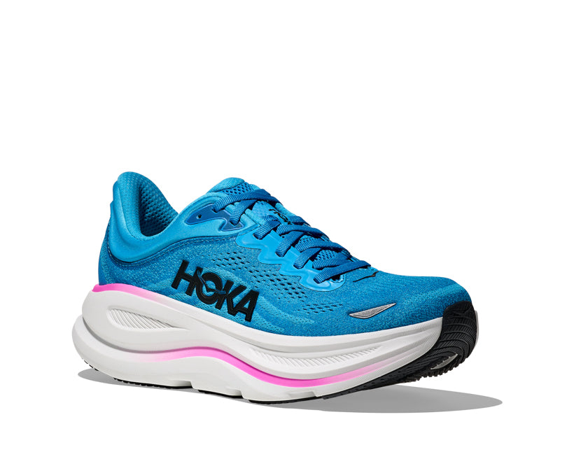 Hoka W BONDI 9 Skyward Blue / Neon Fuchsia