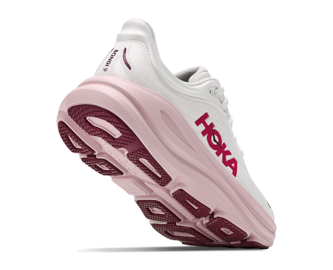 Hoka W BONDI 9 White / Pink Opal