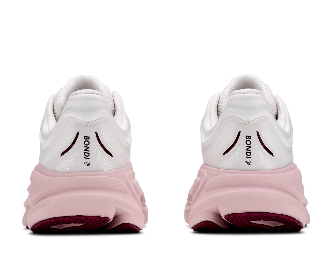 Hoka W BONDI 9 White / Pink Opal
