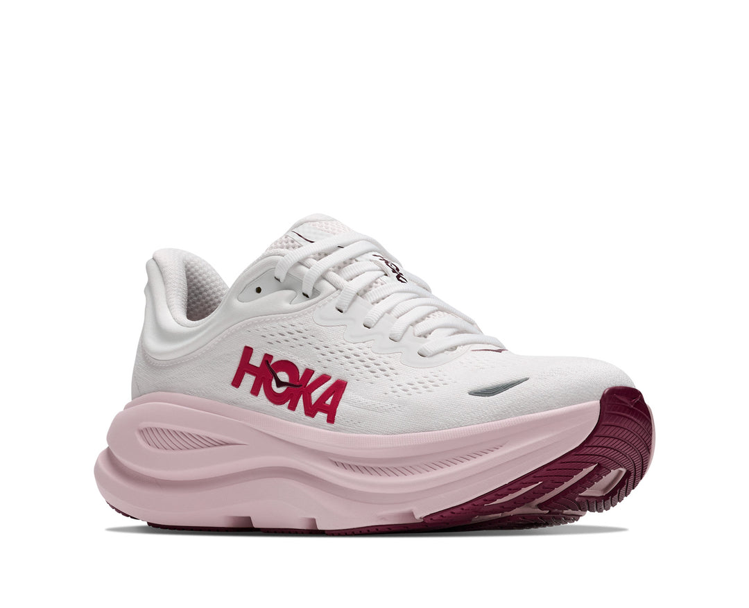 Hoka W BONDI 9 White / Pink Opal