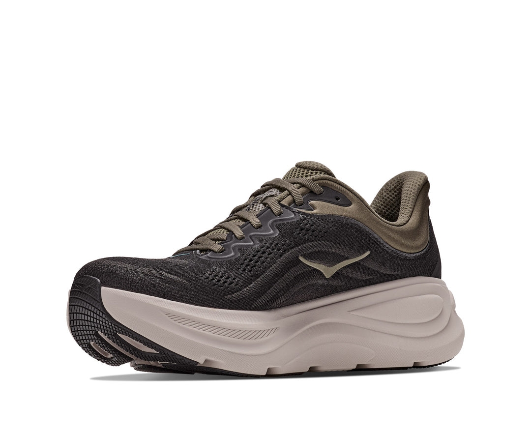 Hoka M BONDI 9 WIDE Black / River Rock Grey