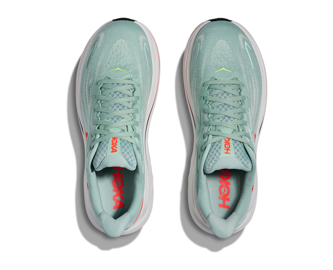 Hoka M CLIFTON 10 Sage / Neon Flame