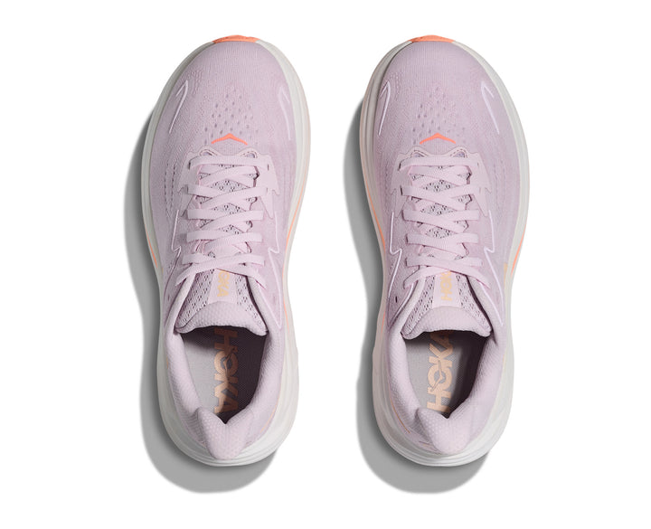 Hoka W CLIFTON 10 WIDE Lilac Cream / Tangerine Glow