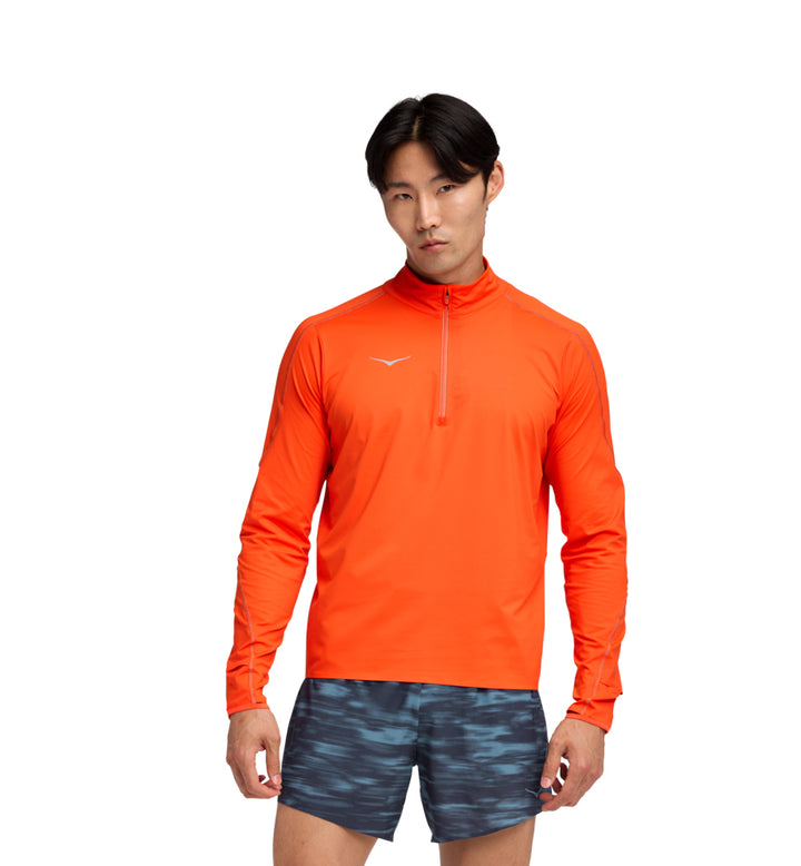 Hoka M GLIDETECH QUARTER ZIP Lava
