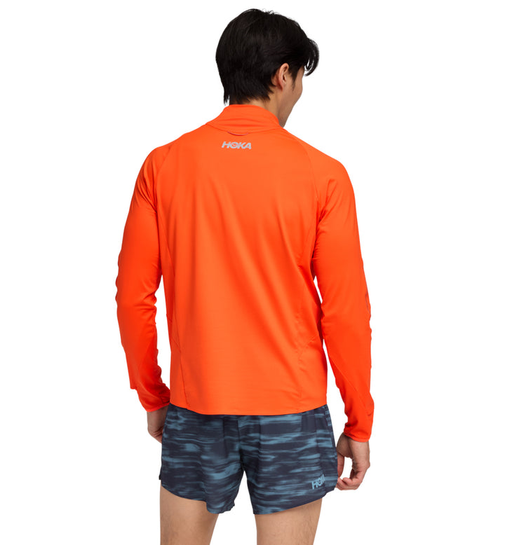 Hoka M GLIDETECH QUARTER ZIP Lava