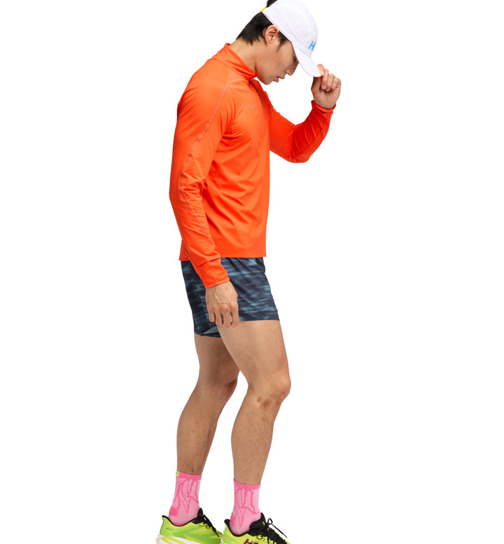 Hoka M GLIDETECH QUARTER ZIP Lava