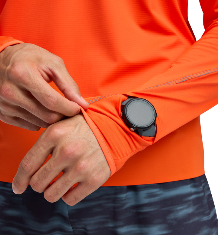 Hoka M GLIDETECH QUARTER ZIP Lava