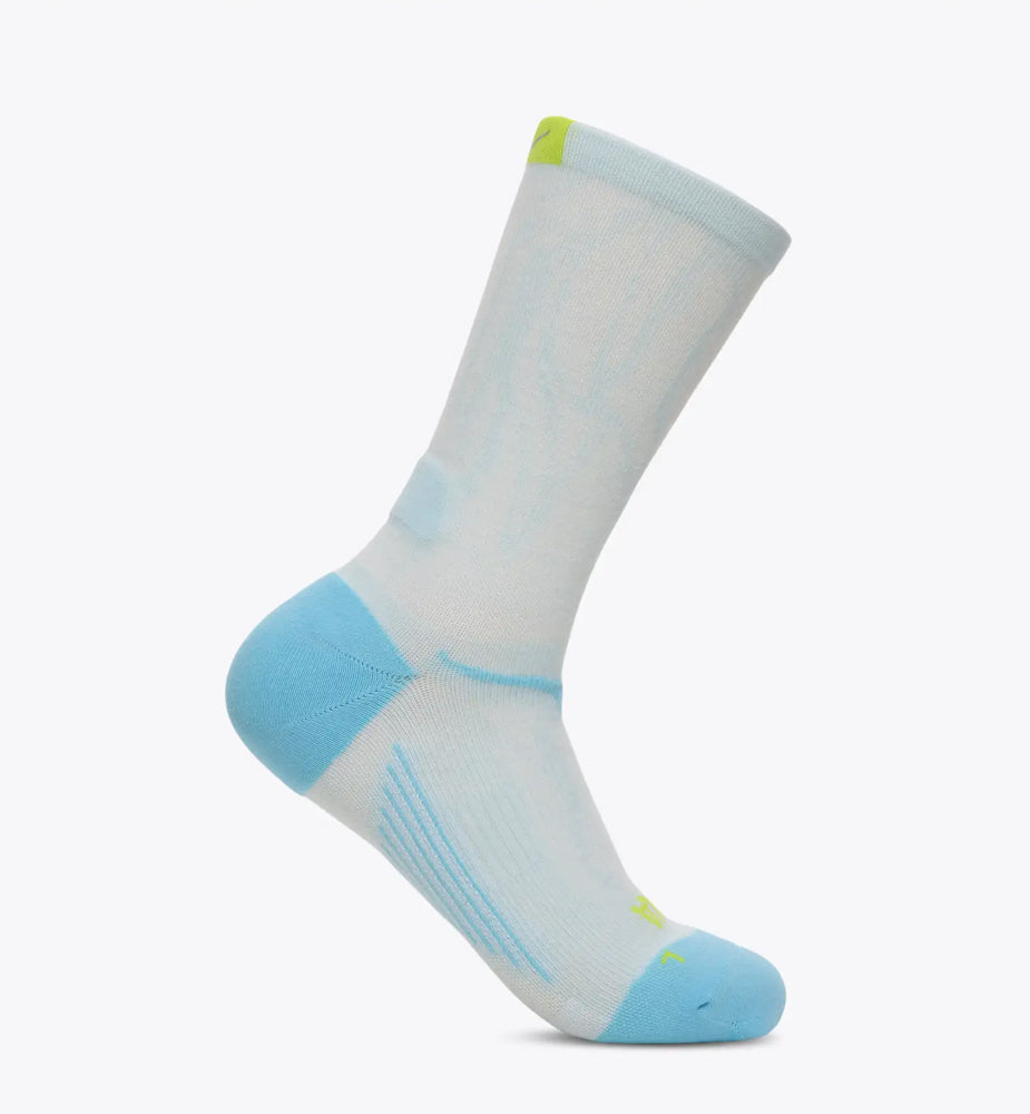 Hoka U CLIFTON CREW RUN SOCK Glimmering Blue