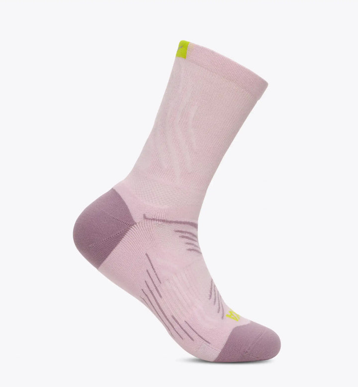Hoka U BONDI QUARTER RUN SOCK Lilac Cream