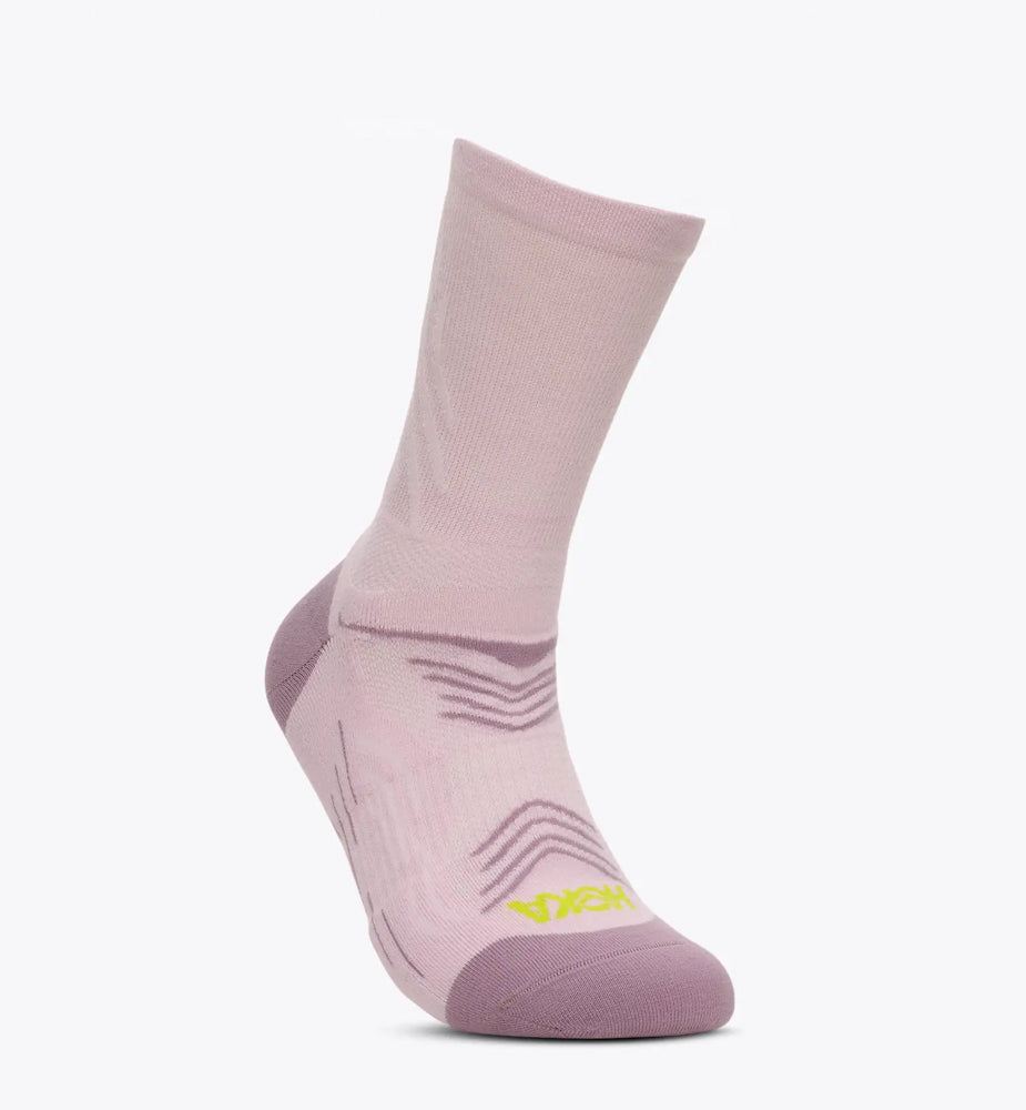 Hoka U BONDI QUARTER RUN SOCK Lilac Cream