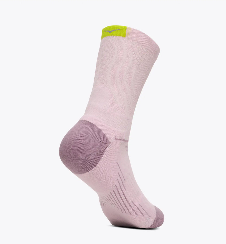 Hoka U BONDI QUARTER RUN SOCK Lilac Cream