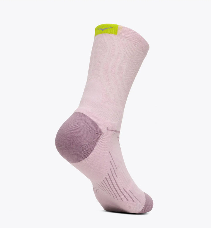 Hoka U BONDI QUARTER RUN SOCK Lilac Cream