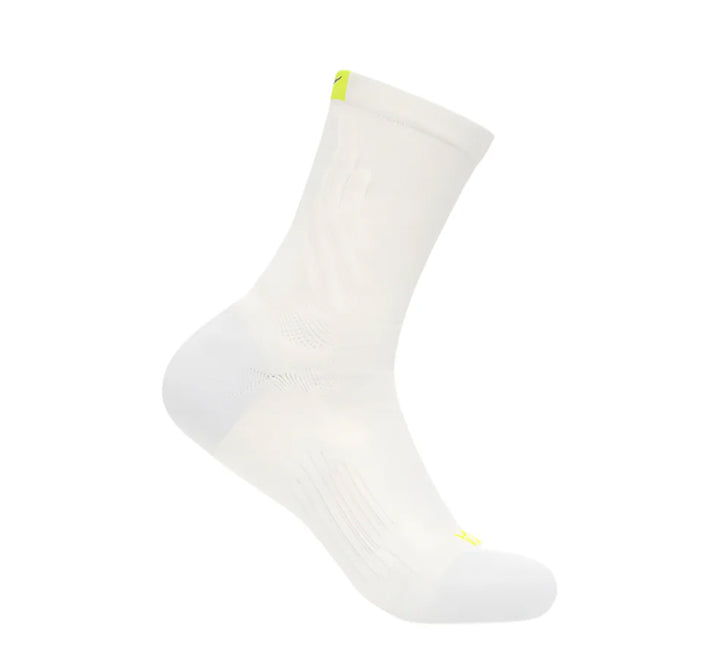 Hoka U BONDI QUARTER RUN SOCK White