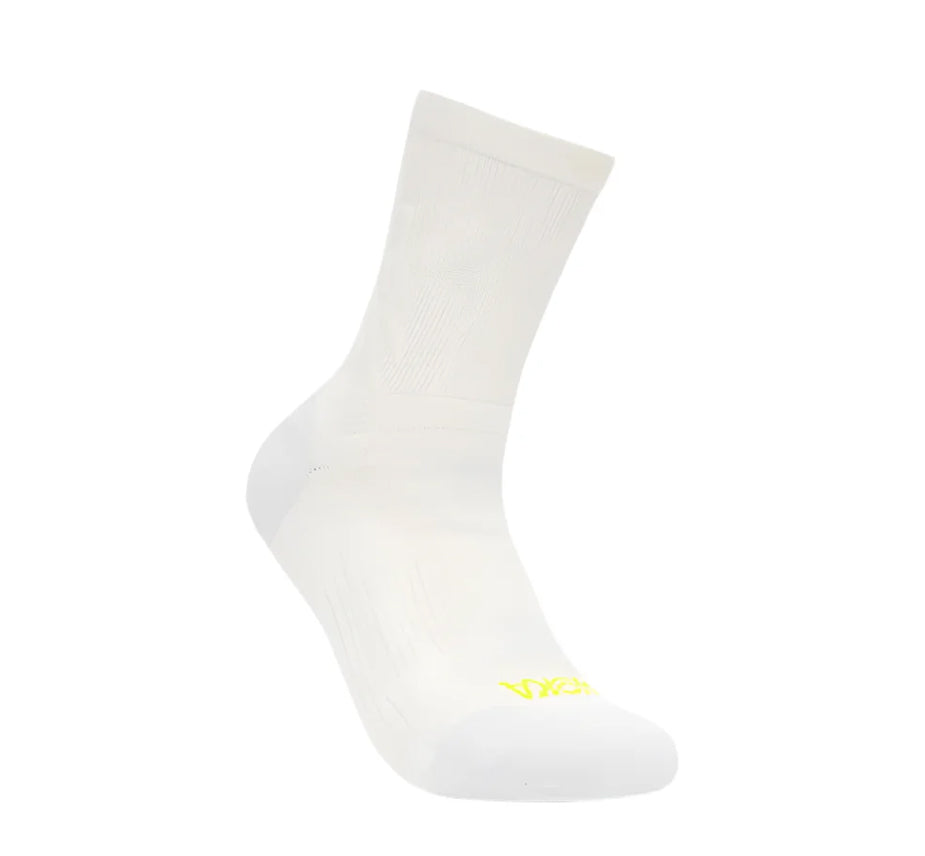 Hoka U BONDI QUARTER RUN SOCK White