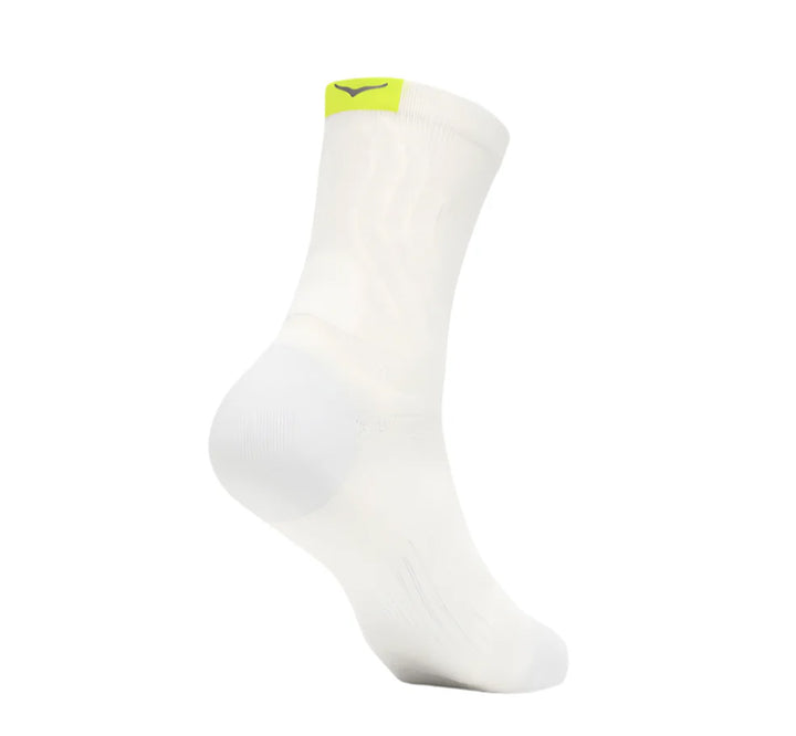 Hoka U BONDI QUARTER RUN SOCK White
