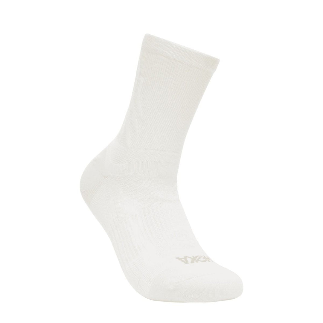 Hoka U Bondi 9 Quarter Run Sock White