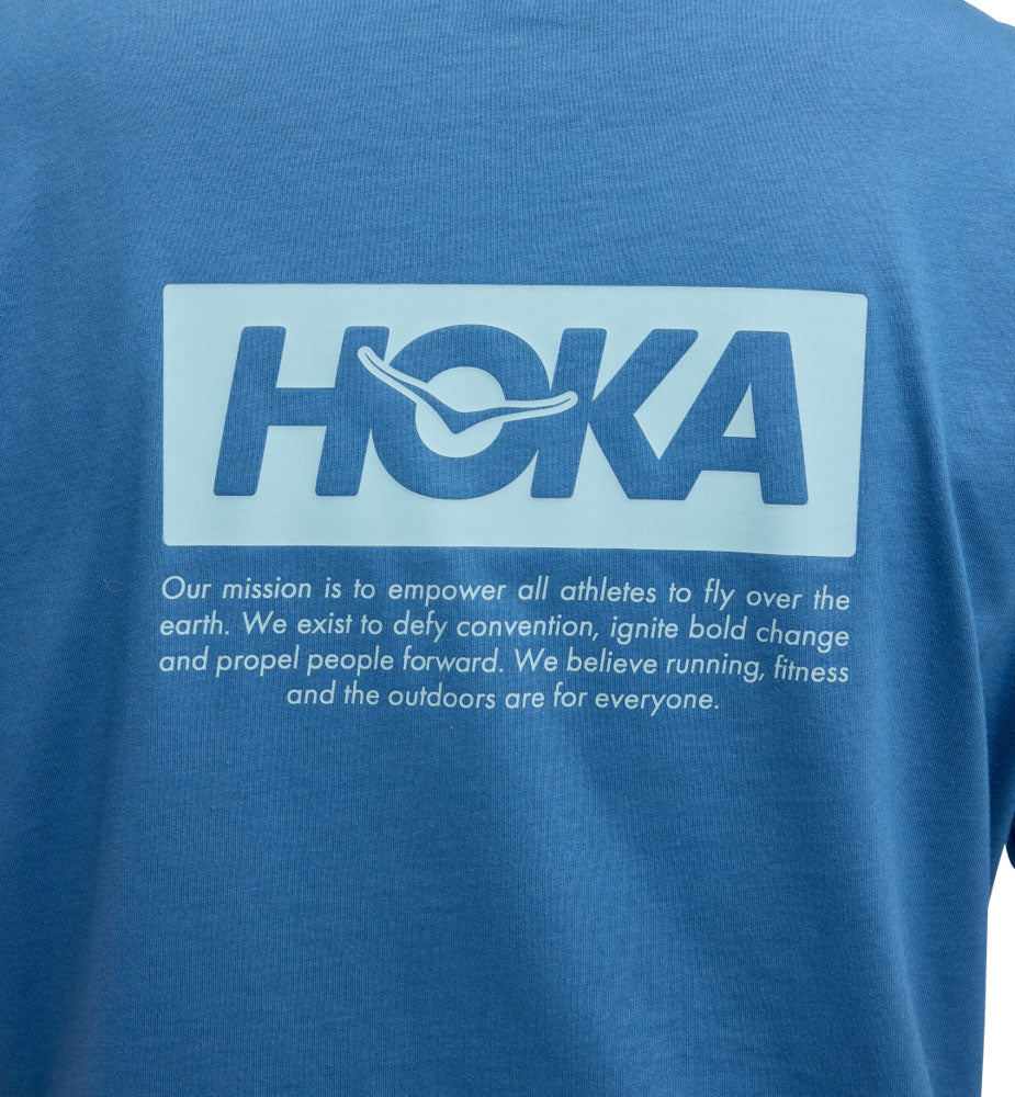 Hoka W HOKA MANIFESTO GPX TEE Foggy Night