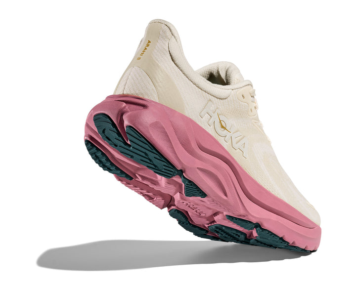 Hoka W ARAHI 8 WIDE Alabaster / Lingonberry