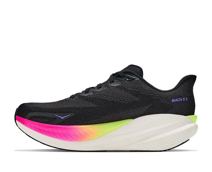 Hoka M MACH X 3 Black / Neon Nebula