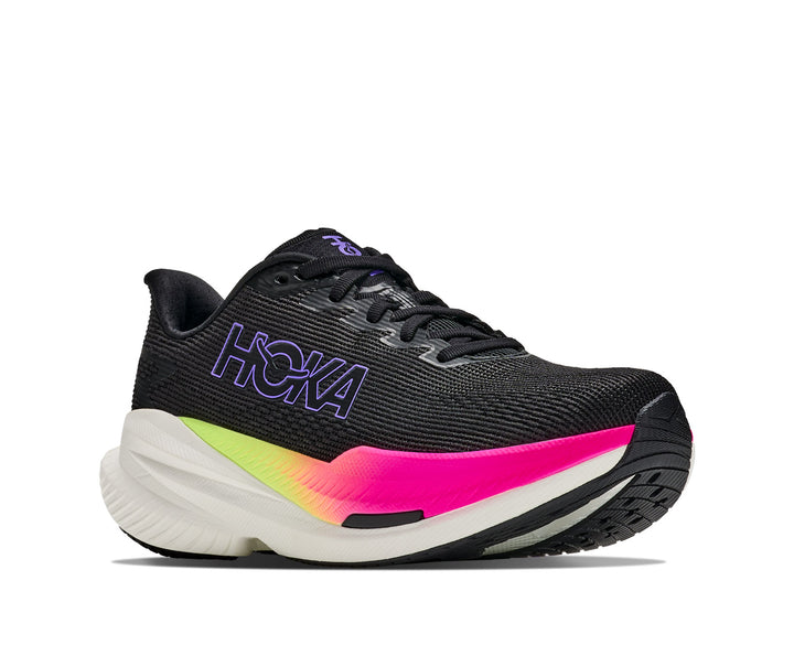 Hoka W MACH X 3 Black / Neon Nebula