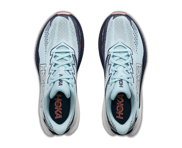 Hoka W MACH X 3 WIDE Glimmering Blue / Varsity Navy