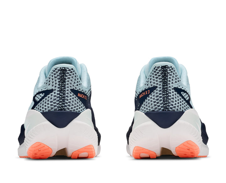 Hoka W MACH X 3 Glimmering Blue / Varsity Navy