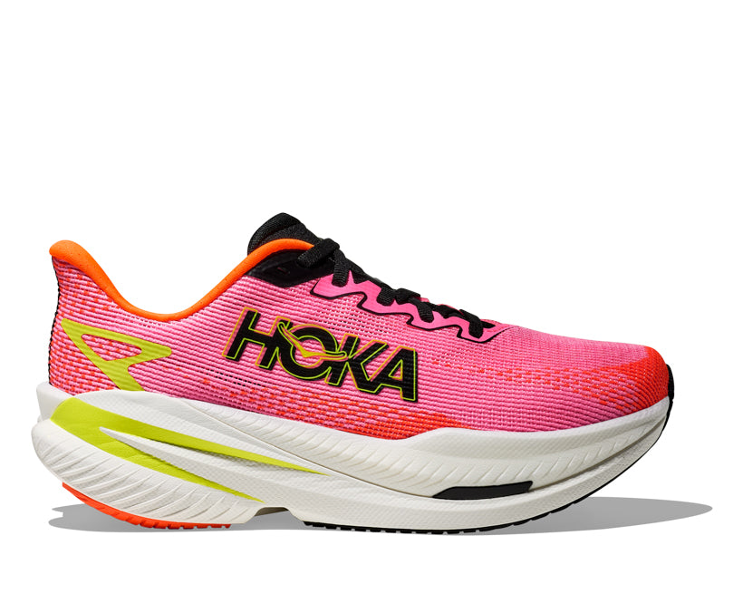 Hoka W MACH X 3 Neon Rose / Neon Tangerine