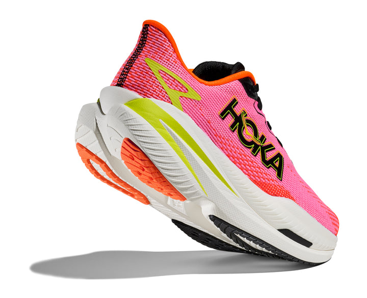 Hoka W MACH X 3 Neon Rose / Neon Tangerine