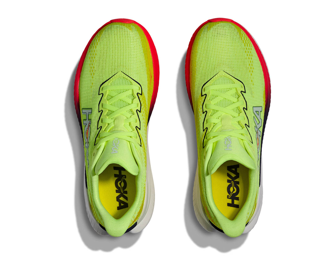 Hoka W MACH X 3 Neon Yuzu / Squid Ink