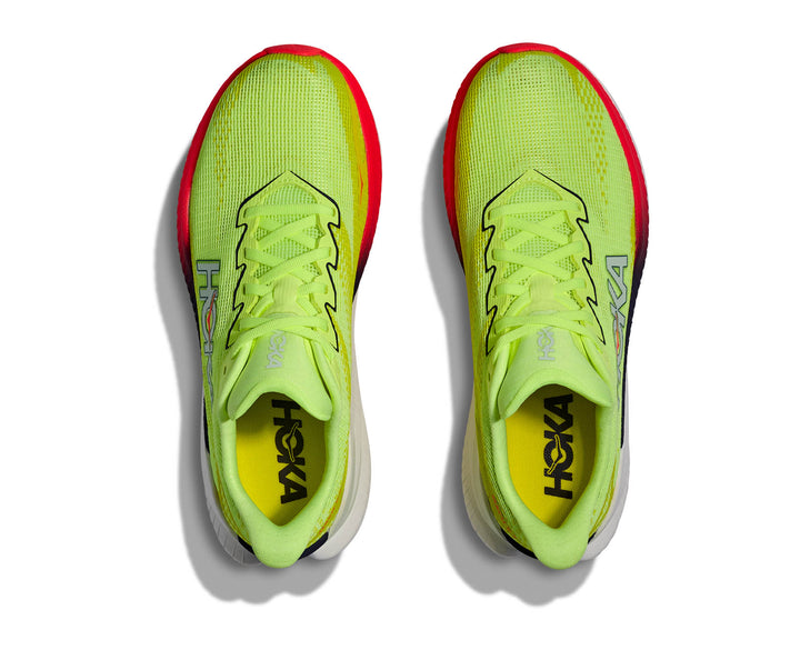 Hoka W MACH X 3 Neon Yuzu / Squid Ink