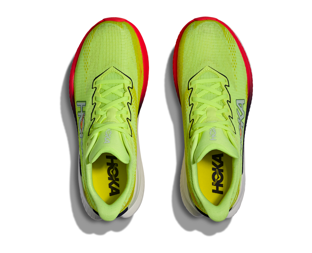Hoka W MACH X 3 Neon Yuzu / Squid Ink