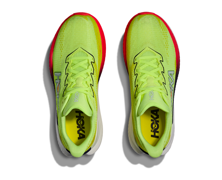 Hoka W MACH X 3 Neon Yuzu / Squid Ink