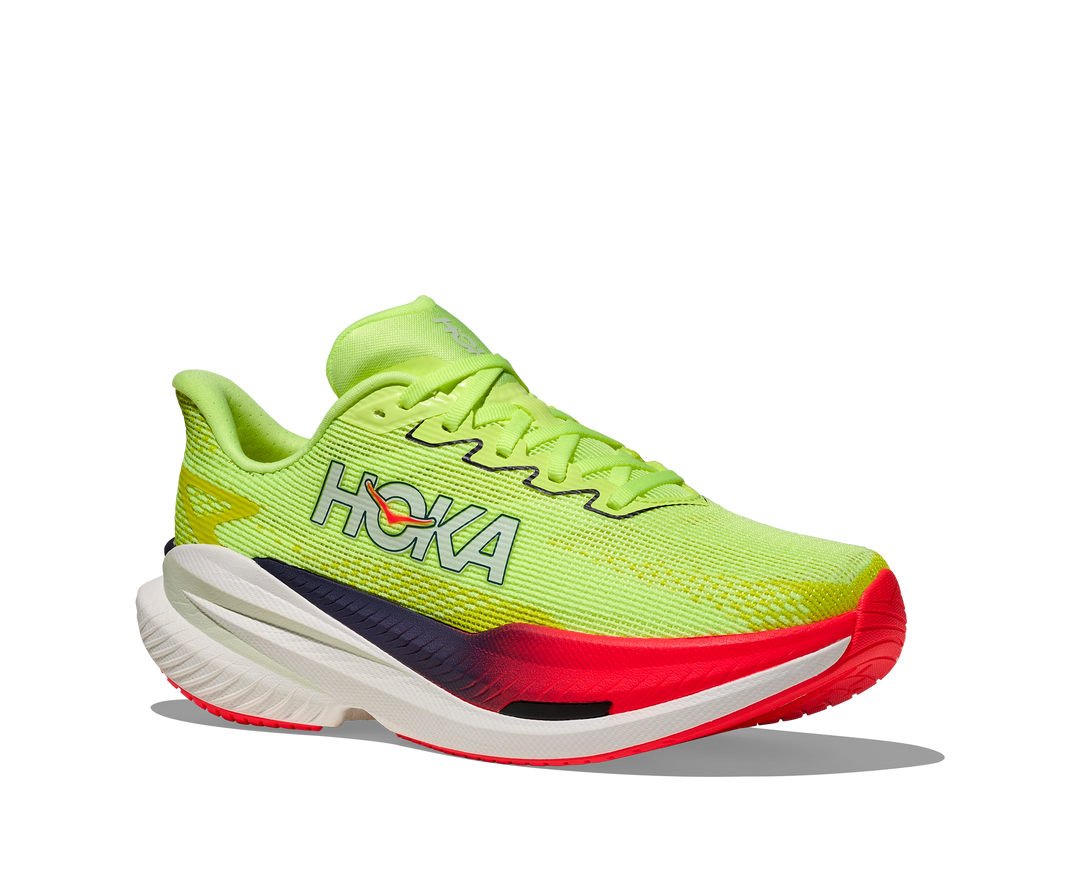 Hoka W MACH X 3 Neon Yuzu / Squid Ink