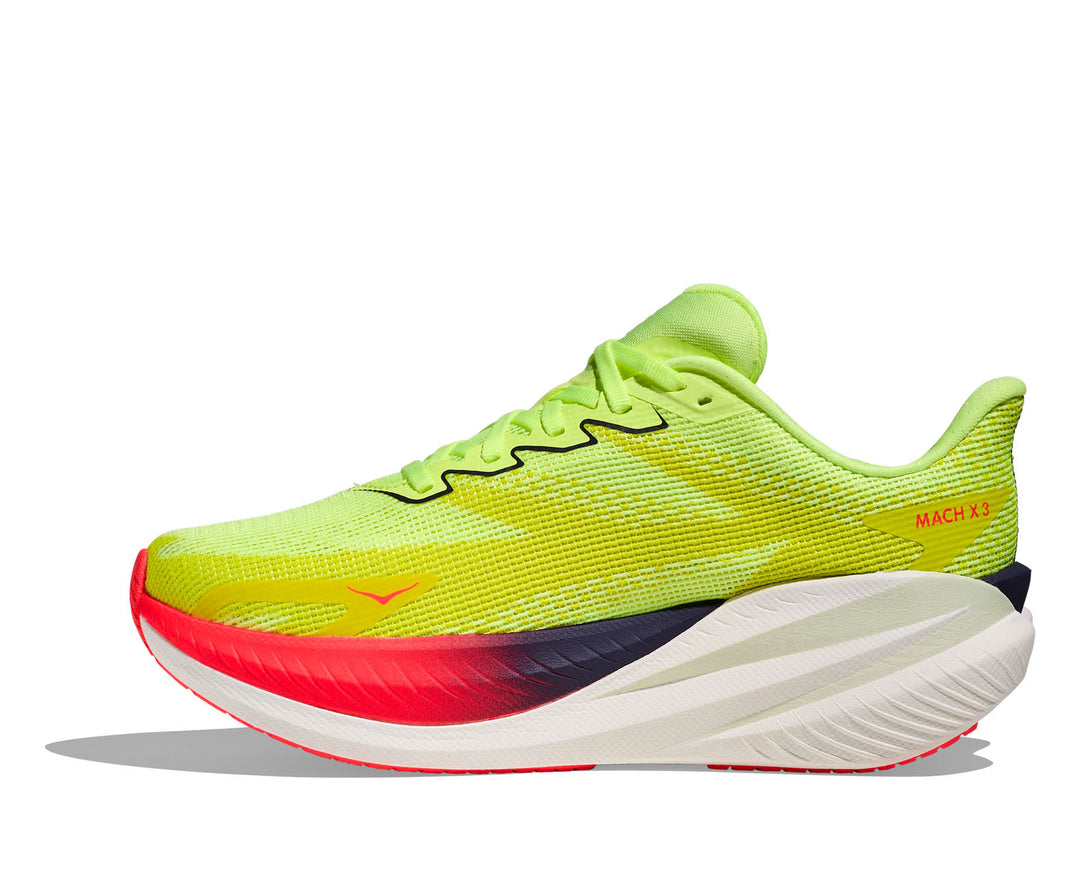 Hoka W MACH X 3 Neon Yuzu / Squid Ink