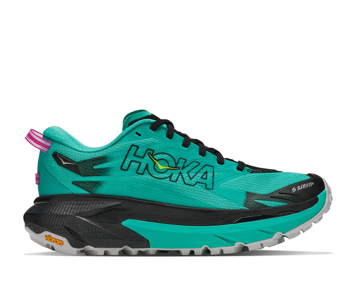 Hoka W MAFATE 5 Black / Electric Aqua