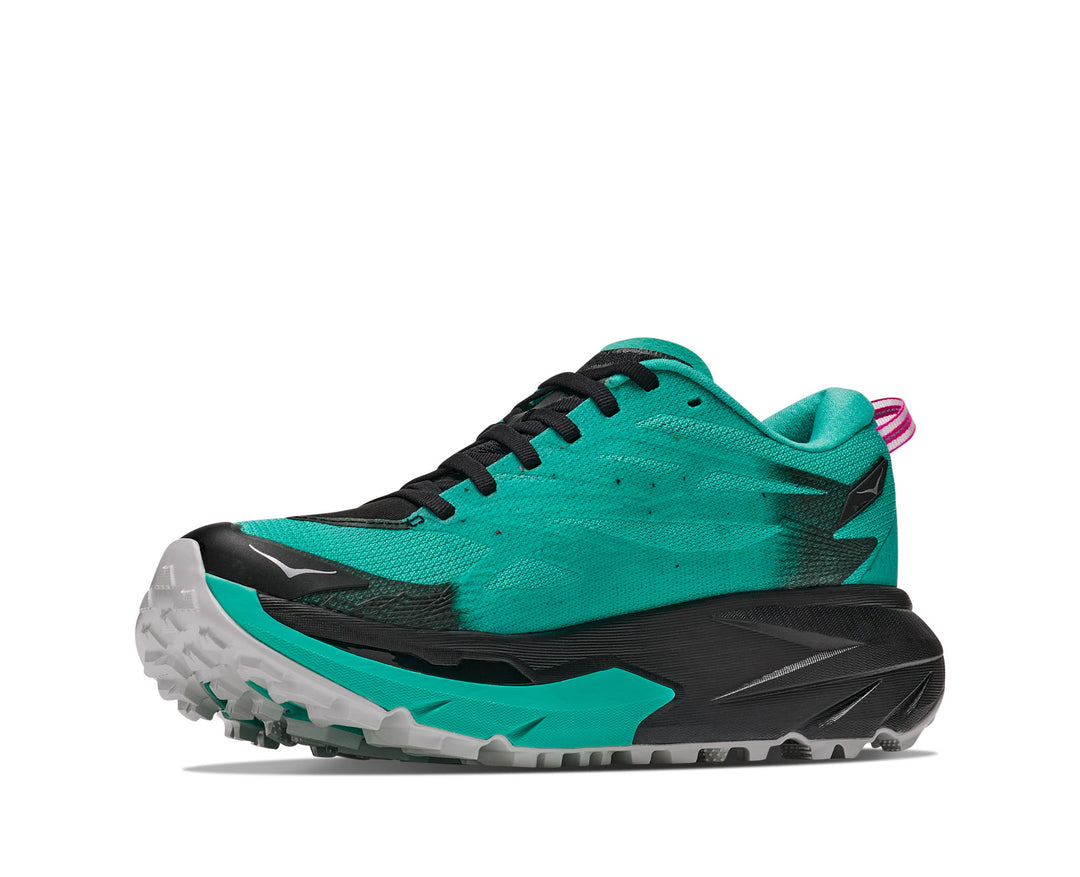 Hoka W MAFATE 5 Black / Electric Aqua