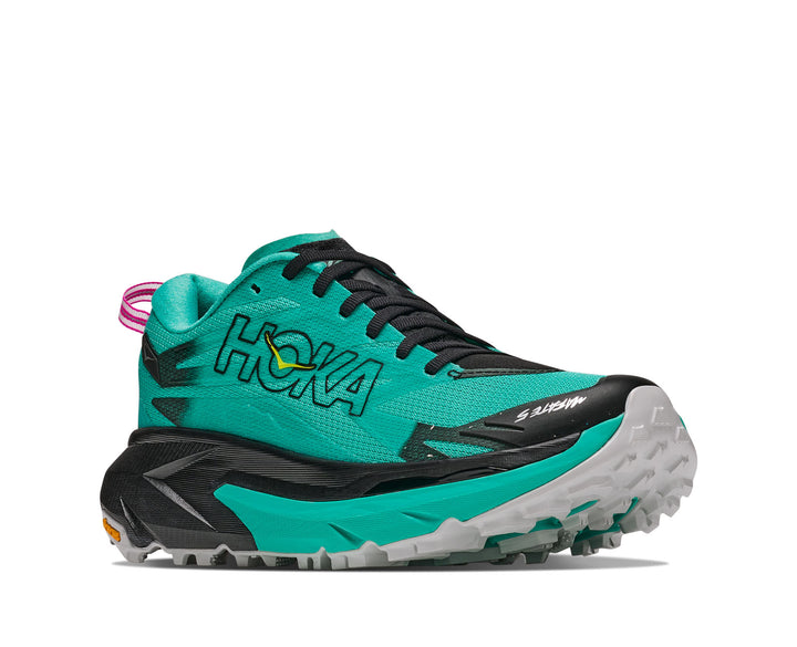 Hoka W MAFATE 5 Black / Electric Aqua